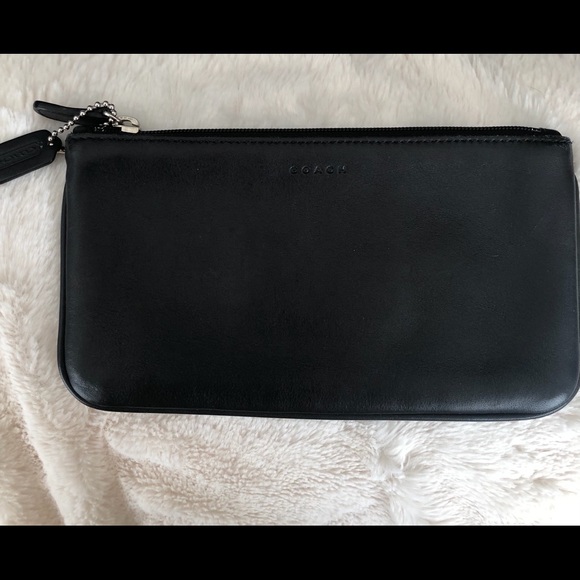 Coach leather pouch